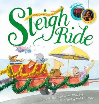 Hardcover Sleigh Ride + CD Book