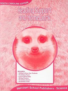 Paperback South Carolina Science Reading Support and Homework, Grade 2 Book