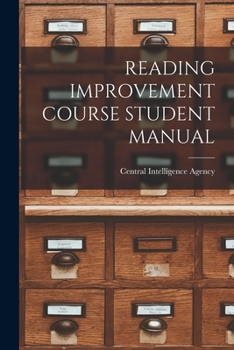 Paperback Reading Improvement Course Student Manual Book