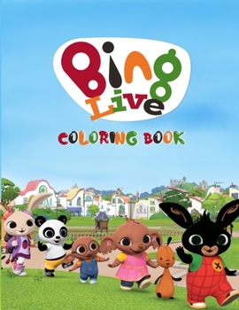 Paperback Bing Coloring Book: Coloring Book For Kids Book