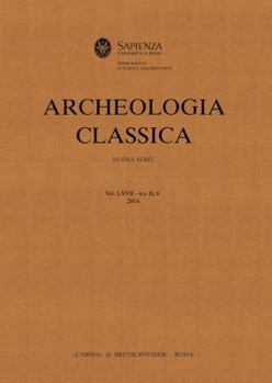 Paperback Archeologia Classica 2016 Volume 67, N.S. II, 6 [Italian] Book