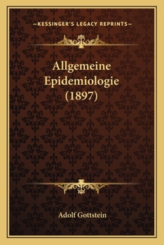 Paperback Allgemeine Epidemiologie (1897) [German] Book