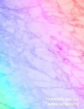 Paperback Tanning Salon Appointments: Cute marble client schedule diary With weekly and hourly time slots broken into 15 minute chunks. Book