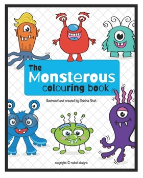 Paperback The Monsterous Colouring Book