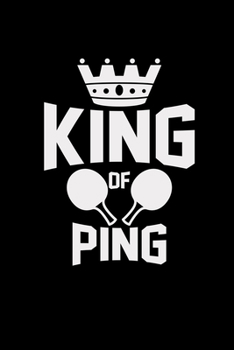 King of the ping: 6x9 PING PONG | dotgrid | dot grid paper | notebook | notes