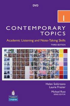 Hardcover Contemporary Topics 1 DVD Book