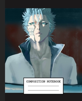 Paperback Notebook: Anime Bleach Soft Glossy Cover Graph Paper Pages Book 7.5 x 9.25 Inches 110 Pages Book