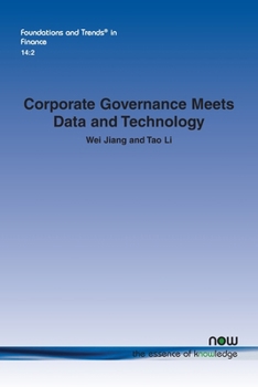 Paperback Corporate Governance Meets Data and Technology Book