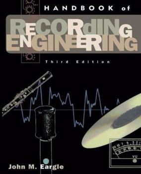 Hardcover Handbook of Recording Engineering Book