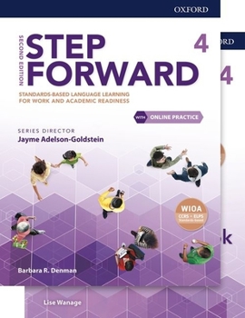 Paperback Step Forward Level 4 Student Book and Workbook Pack with Online Practice: Standards-Based Language Learning for Work and Academic Readiness Book