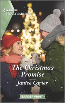 Mass Market Paperback The Christmas Promise: A Clean Romance [Large Print] Book