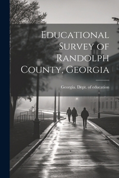 Paperback Educational Survey of Randolph County, Georgia Book