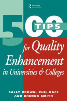 Paperback 500 Tips for Quality Enhancement in Universities and Colleges Book
