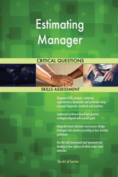 Paperback Estimating Manager Critical Questions Skills Assessment Book