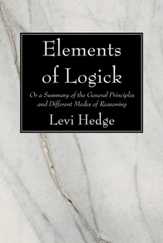 Paperback Elements of Logick Book