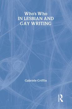 Hardcover Who's Who in Lesbian and Gay Writing Book