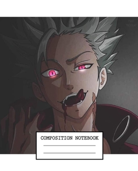 Composition Notebook: The Seven Deadly Sins Soft Glossy Cover Wide Ruled Lined Pages Book 7.5 x 9.25 Inches 110 Pages