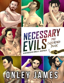 Paperback Necessary Evils: The Coloring Book