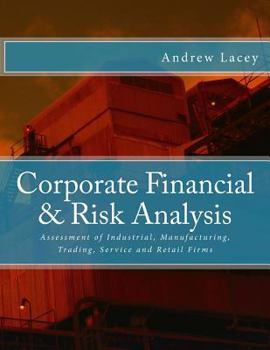 Paperback Corporate Financial & Risk Analysis Book