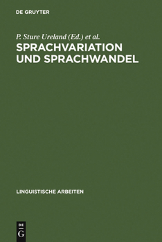Hardcover Sprachvariation und Sprachwandel [German] Book