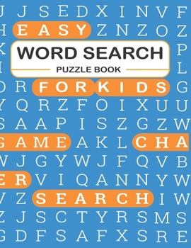 Easy Word Search Puzzle Book for Kids: word search for kids ages 4-8, Best Brain Games for Clever Kids. including Animals, Food, Jobs and More!