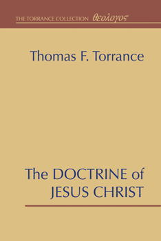 Hardcover The Doctrine of Jesus Christ Book