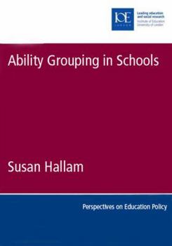 Paperback Ability Grouping in Schools Book