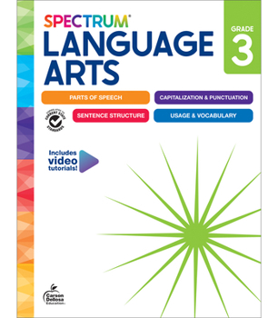 Paperback Spectrum Language Arts Workbook, Grade 3 Book