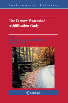 Paperback The Fernow Watershed Acidification Study Book