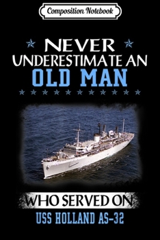 Composition Notebook: USS HOLLAND AS-32  Journal/Notebook Blank Lined Ruled 6x9 100 Pages