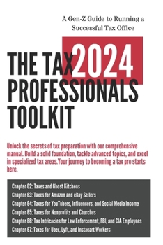 Paperback The Tax Professionals Toolkit Book