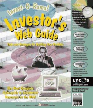 Paperback Investor's Web Guide [With Contains MS Internet Explorer, EarthLink Network..] Book