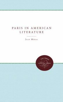 Paperback Paris in American Literature Book