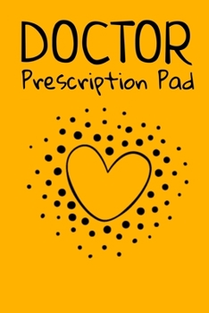 Paperback Doctor Prescription Pad: Doctors Patient Prescription Rx Pad Paper Book