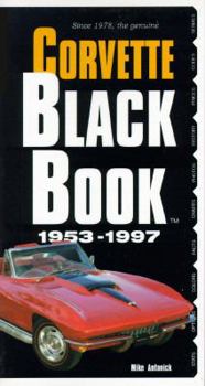 Paperback Corvette Black Book, 1953-1997 Book