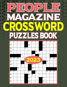 Paperback People Magazine Crossword Puzzles Book 2023 Book