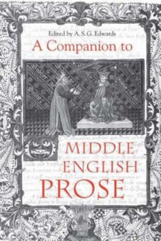 Paperback A Companion to Middle English Prose Book