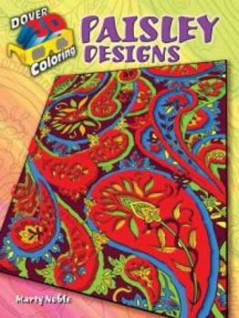 Paperback 3-D Coloring Book: Paisley Designs Book