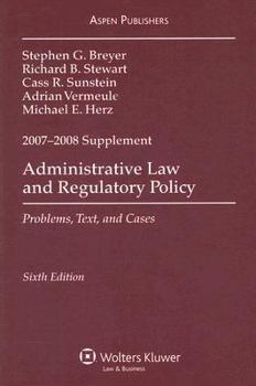Paperback Administrative Law and Regulatory Policy: Problems, Text, and Cases Book
