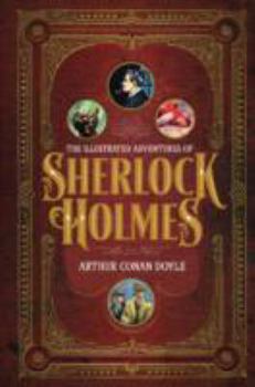 Hardcover The Illustrated Adventures of Sherlock Holmes Book