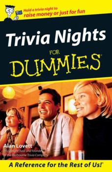 Paperback Trivia Nights for Dummies Book