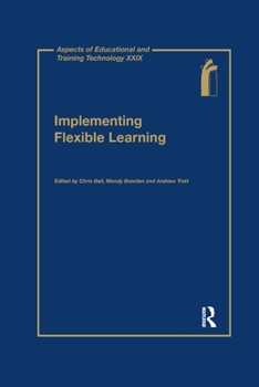 Paperback Aspects of Educational and Training Technology Book