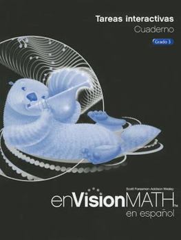 Paperback Envision Math Tareas Interactivas Cuaderno, Grado 3 [Spanish] Book