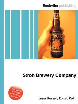 Paperback Stroh Brewery Company Book