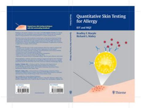 Paperback Quantitative Skin Testing for Allergy: Idt and Mqt Book