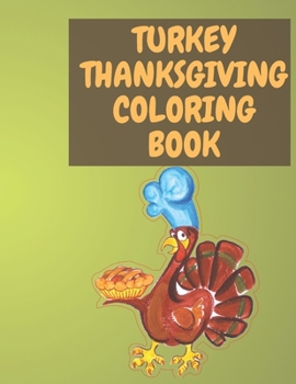 Paperback Turkey Thanksgiving Coloring Book