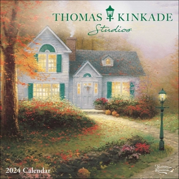 Calendar Thomas Kinkade Studios 2024 Mini Wall Calendar Book