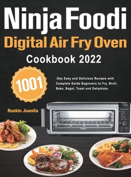 Hardcover Ninja Foodi Digital Air Fry Oven Cookbook 2022 Book