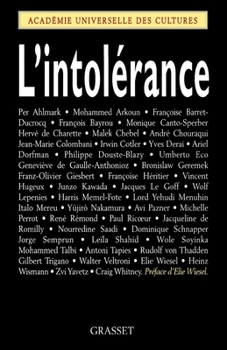 Paperback L'intolérance [French] Book