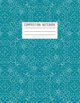 Paperback Composition Notebook: 8.5 X 11 College Ruled Journal, Teal Book